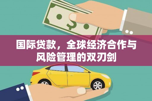 惠民国际贷款，全球经济合作与风险管理的双刃剑