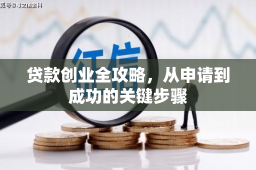 惠民贷款创业全攻略，从申请到成功的关键步骤