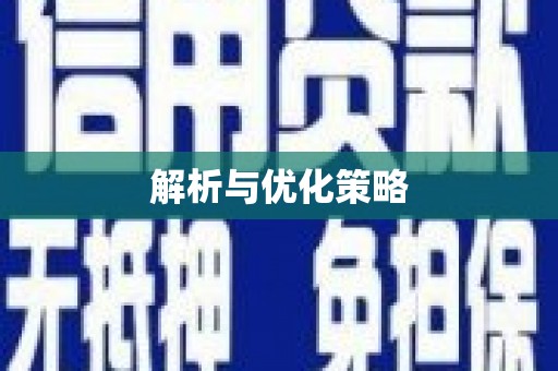 惠民解析与优化策略