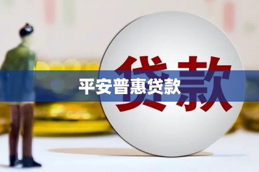 惠民平安普惠贷款
