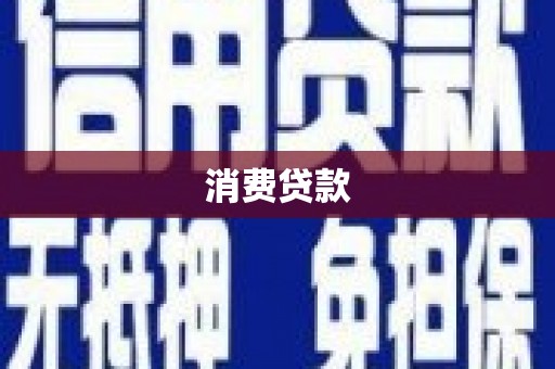 惠民消费贷款