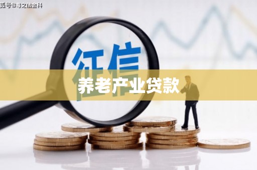 惠民养老产业贷款