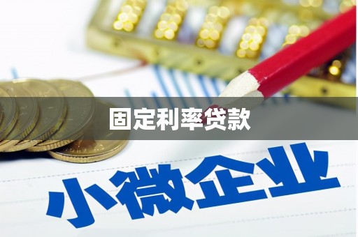 惠民固定利率贷款