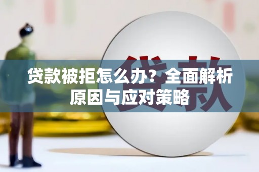 惠民贷款被拒怎么办？全面解析原因与应对策略